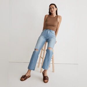 ⭐️ Madewell The Perfect Vintage Straight Jean in Westanna Light Wash Size 26